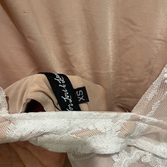 For Love And Lemons White Lace Overlay Dress - Picture 7 of 7